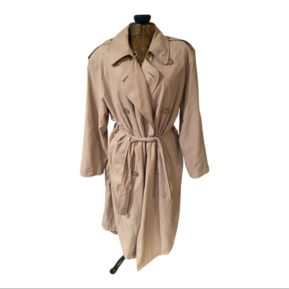 VINTAGE PRESTON & YORK TRENCH COAT